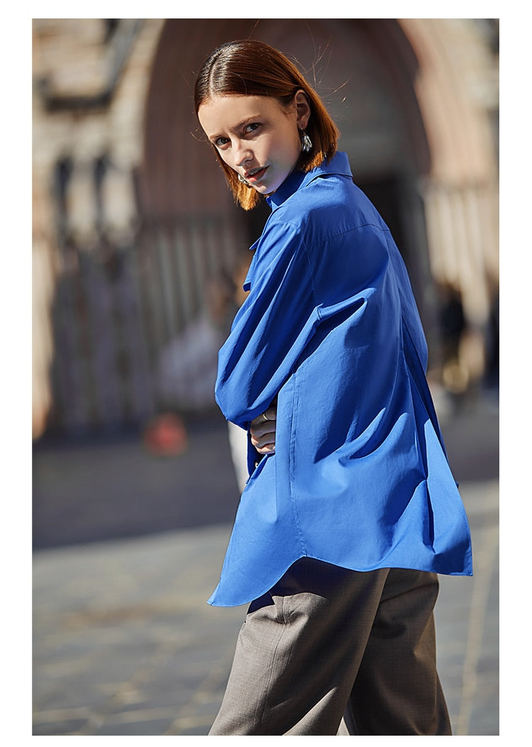 Leda Front Button Overshirt