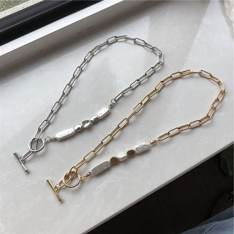 Chain Lariat Necklace