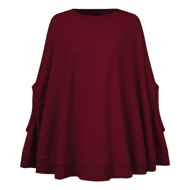 Angela Women's Poncho Sweater