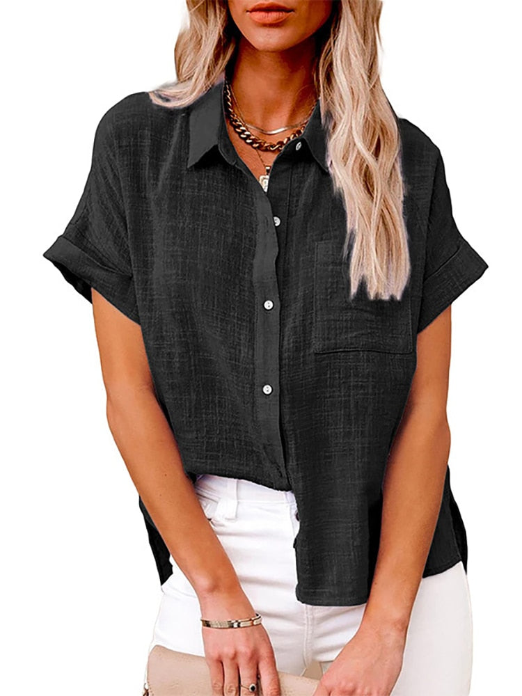 Veda Womens' Button Up Shirt