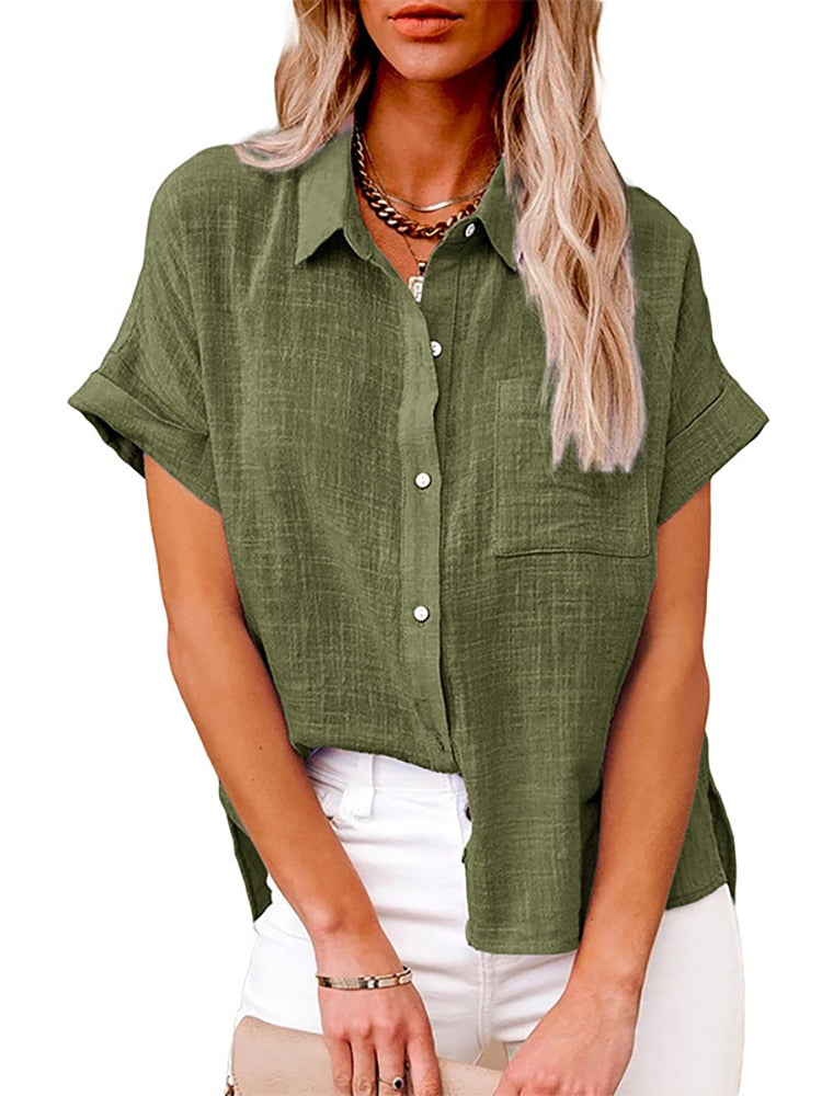 Veda Womens' Button Up Shirt