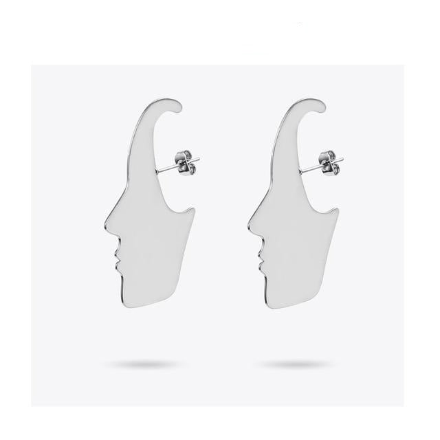 Gold Shadow Earrings