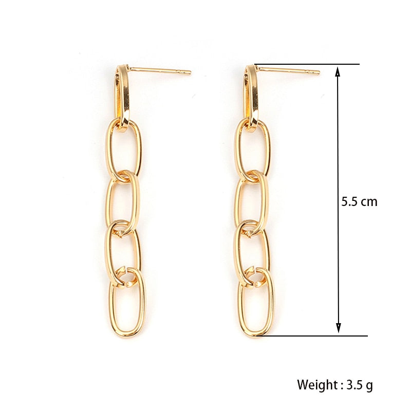 Leslie Chainlink Earrings