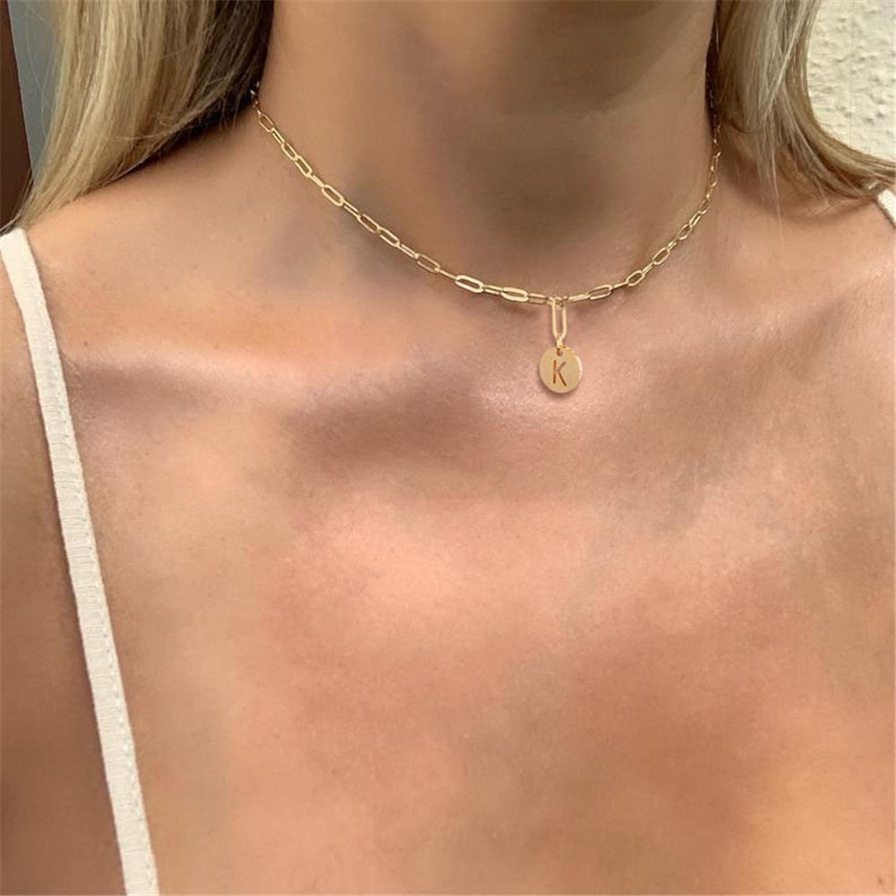 Lyra Initial Necklace