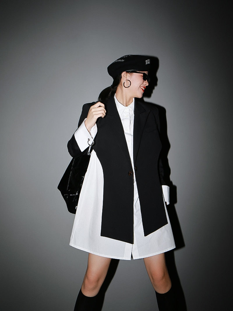 Cut Out Classic Women's Blazer