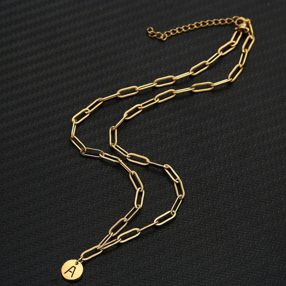 Lyra Initial Necklace