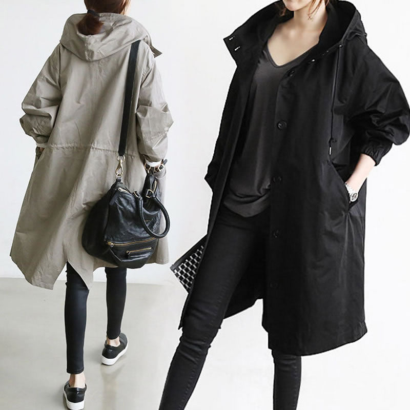 Margherite Hooded Women's Trenchcoat