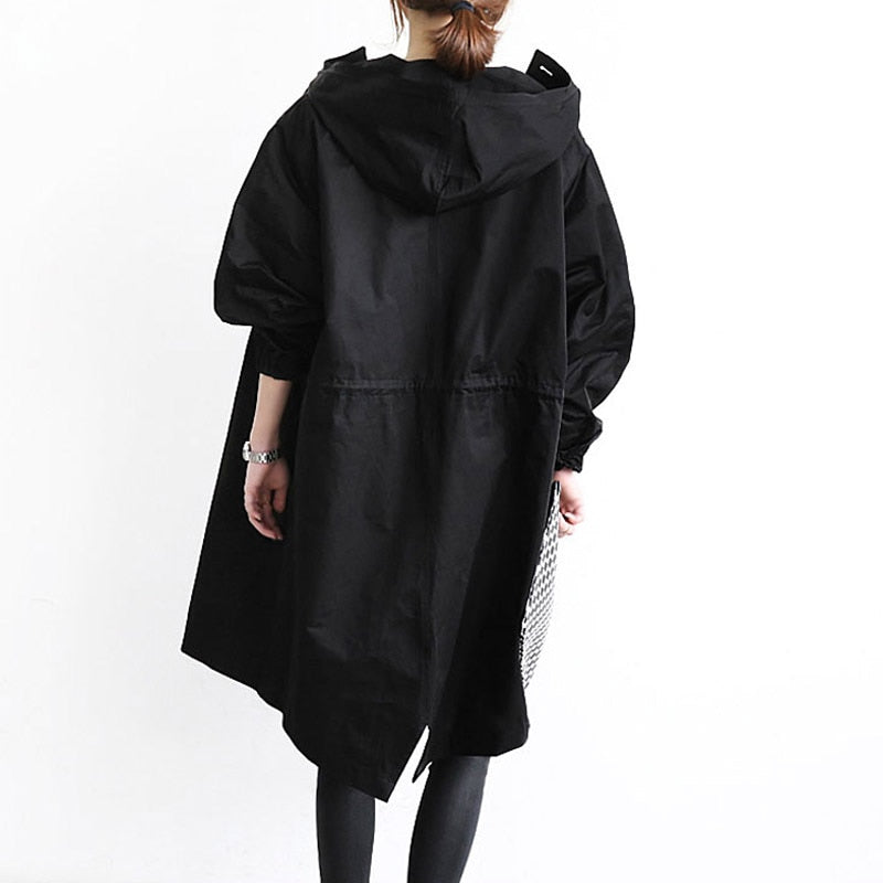 Margherite Hooded Women's Trenchcoat