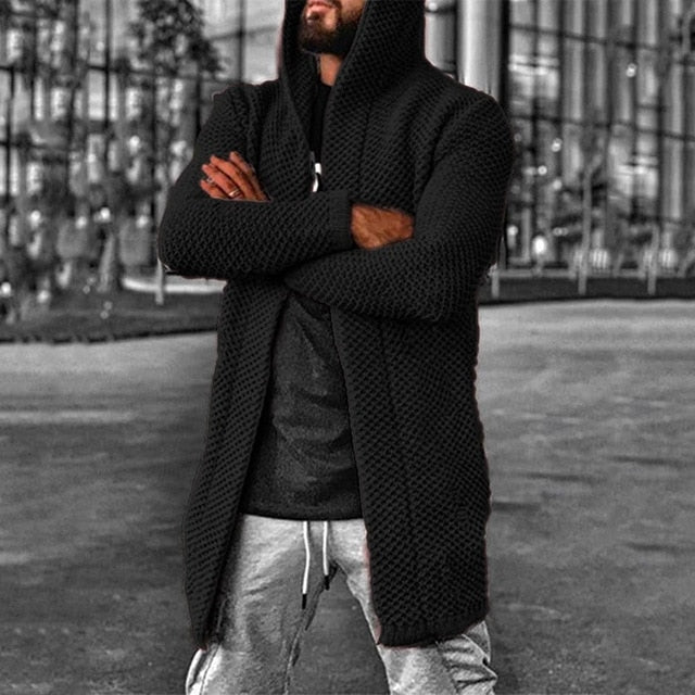 Basilio Men's Hooded Duster