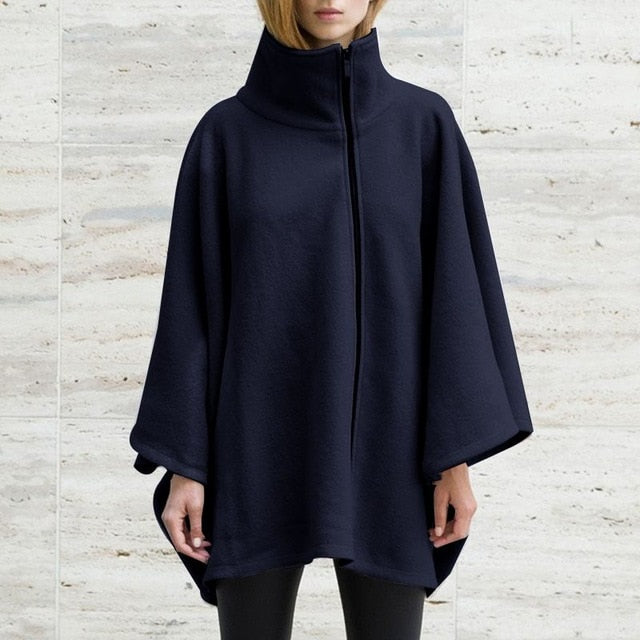 Harmony Women's Turtleneck Poncho