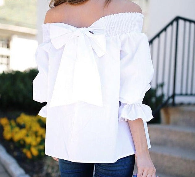 Kyra Women's Puffed-Sleeves Shirt