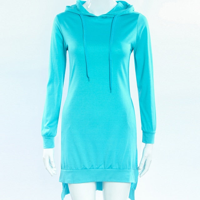 Georgia Hooded  Sweatshirt Dress