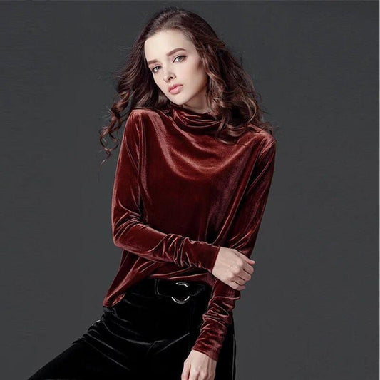 Lucy Velvet Women's Turtleneck