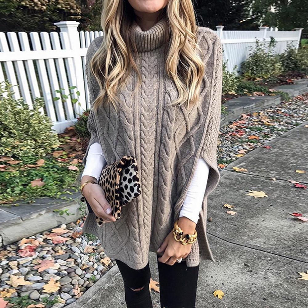 Alice Cable Knit Turtleneck Sweater