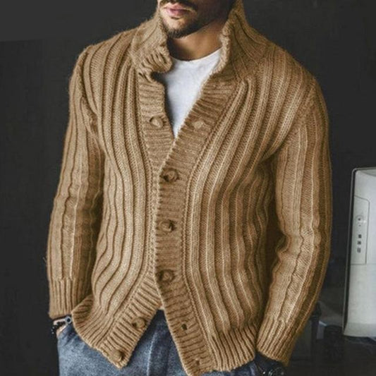 Harker Men's Turtleneck Cardigan