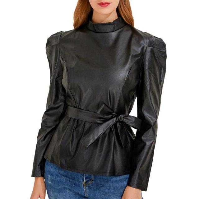 Denise Women's Faux Belted Shirt
