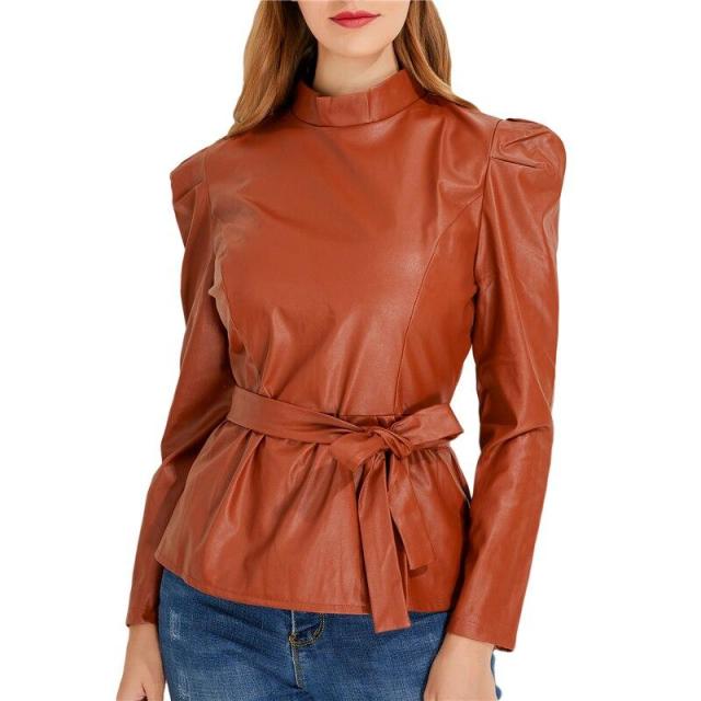 Denise Women's Faux Belted Shirt