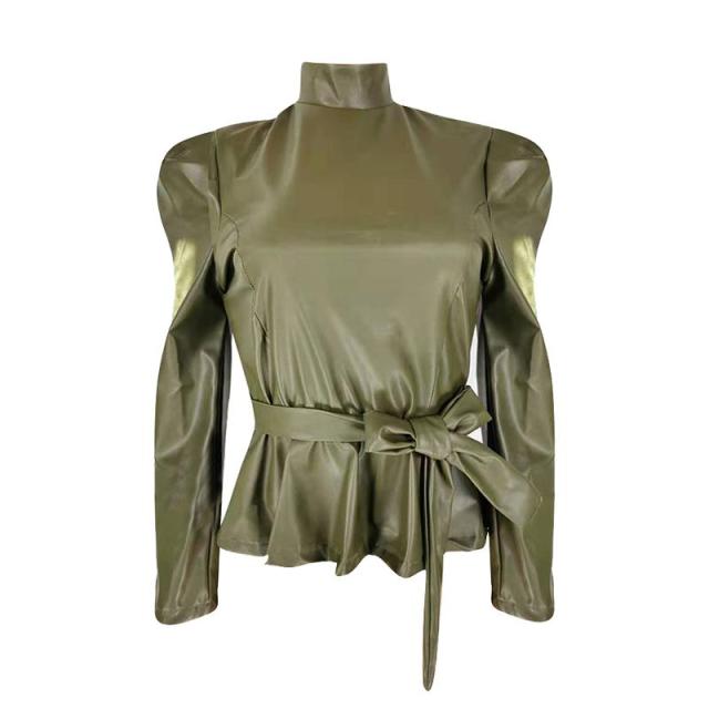 Denise Women's Faux Belted Shirt