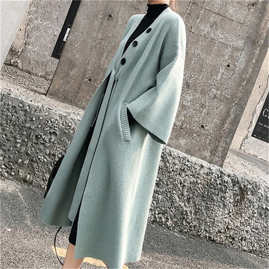 Wilhelmina Women's Long Sweater