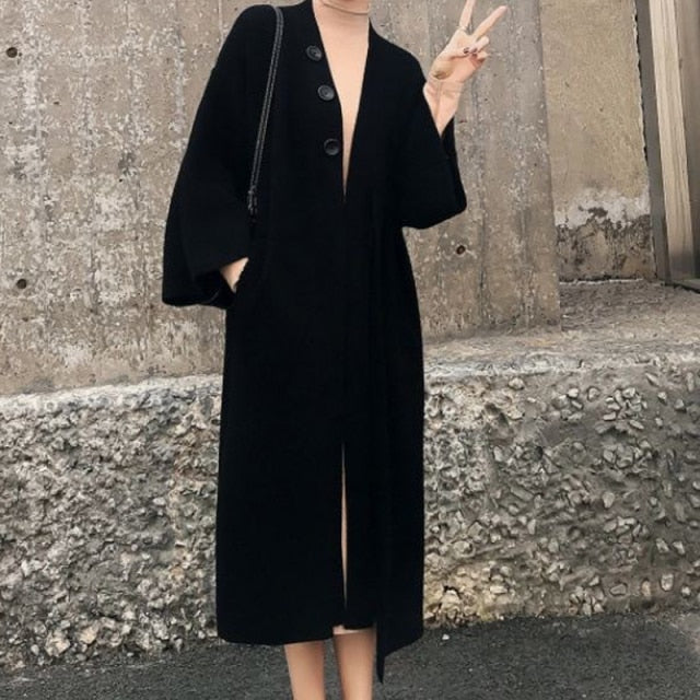 Wilhelmina Women's Long Sweater