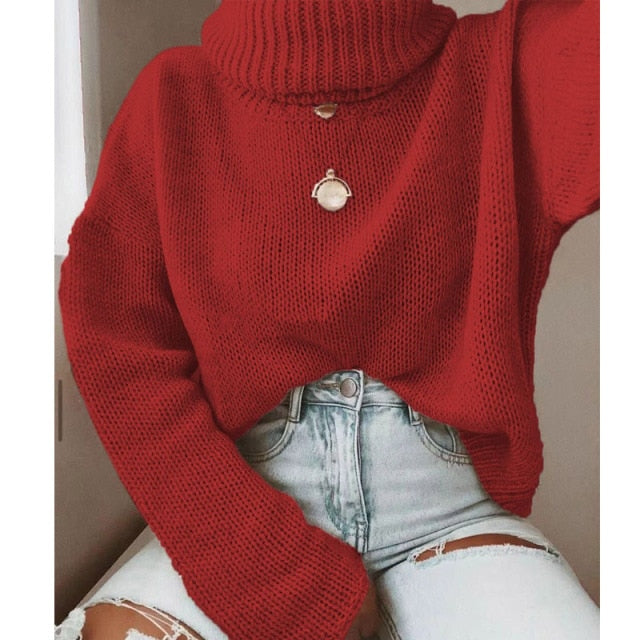 Leticia Women's Turtleneck Sweater