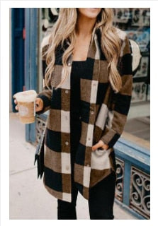 Sonja Women's Plaid Shirt